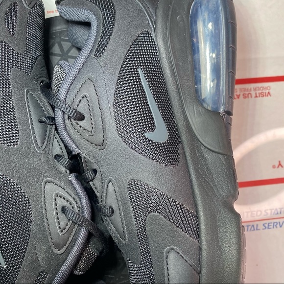 🆕 Nike Air Max 200 GS 'Black' - Picture 10 of 12